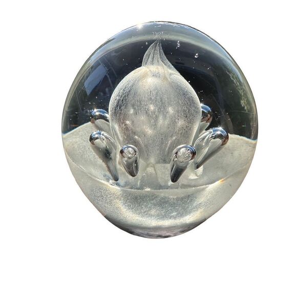 Lorenzo Glass Paper Weight Art Heirloom Collection Dynasty Gallery Collectors ar - Picture 11 of 16